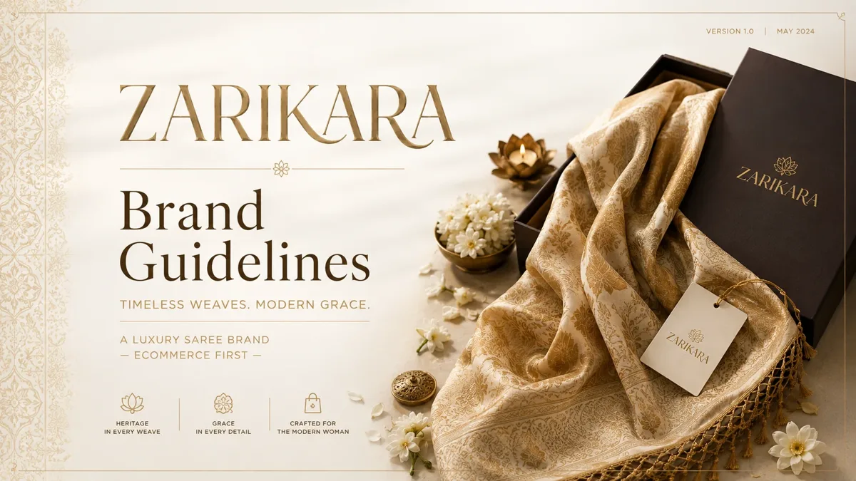 Zarikara brand identity